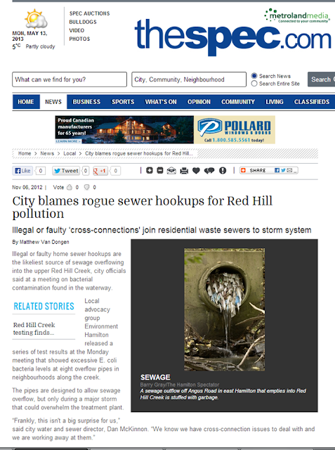 news story city blames rogue sewer hookups hill pollution news story city blames rogue sewer hookups hill pollution